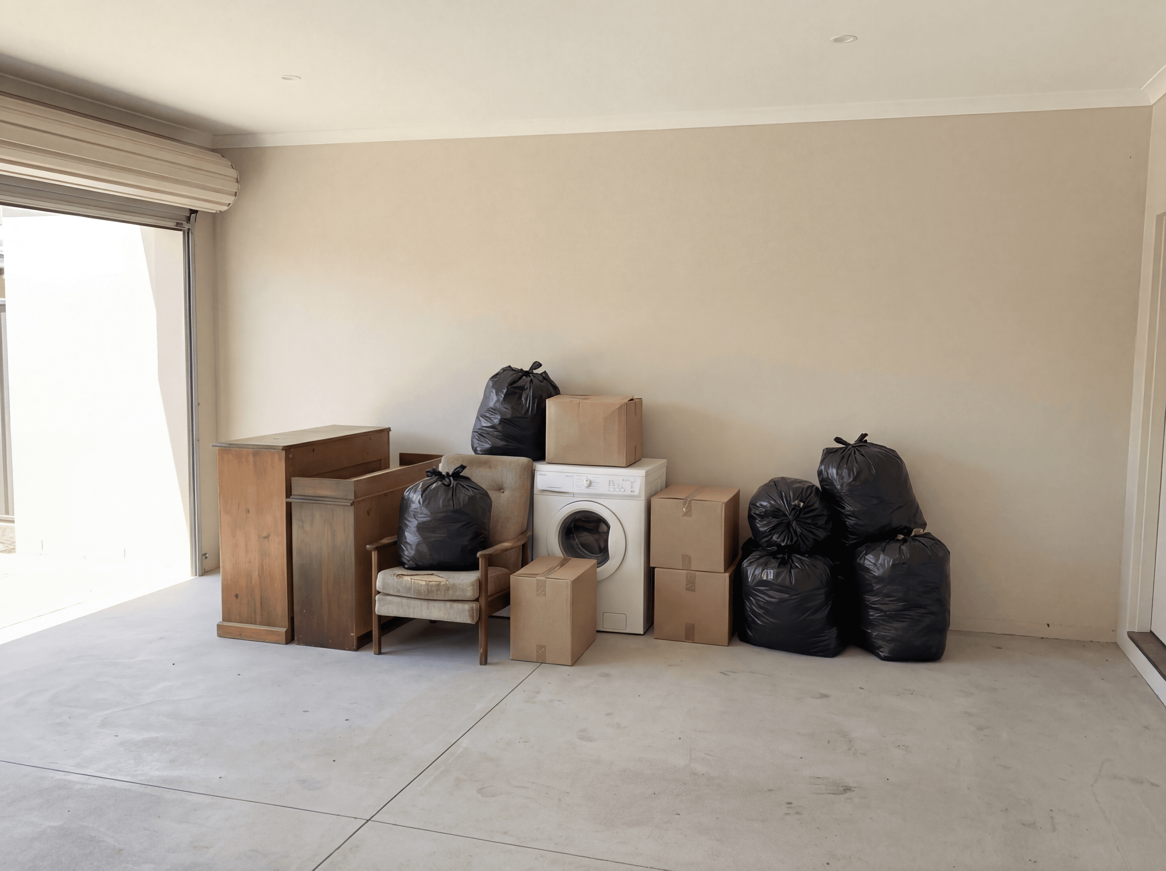 不要品回収の写真